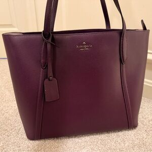 Kate Spade Purple Tote Bag